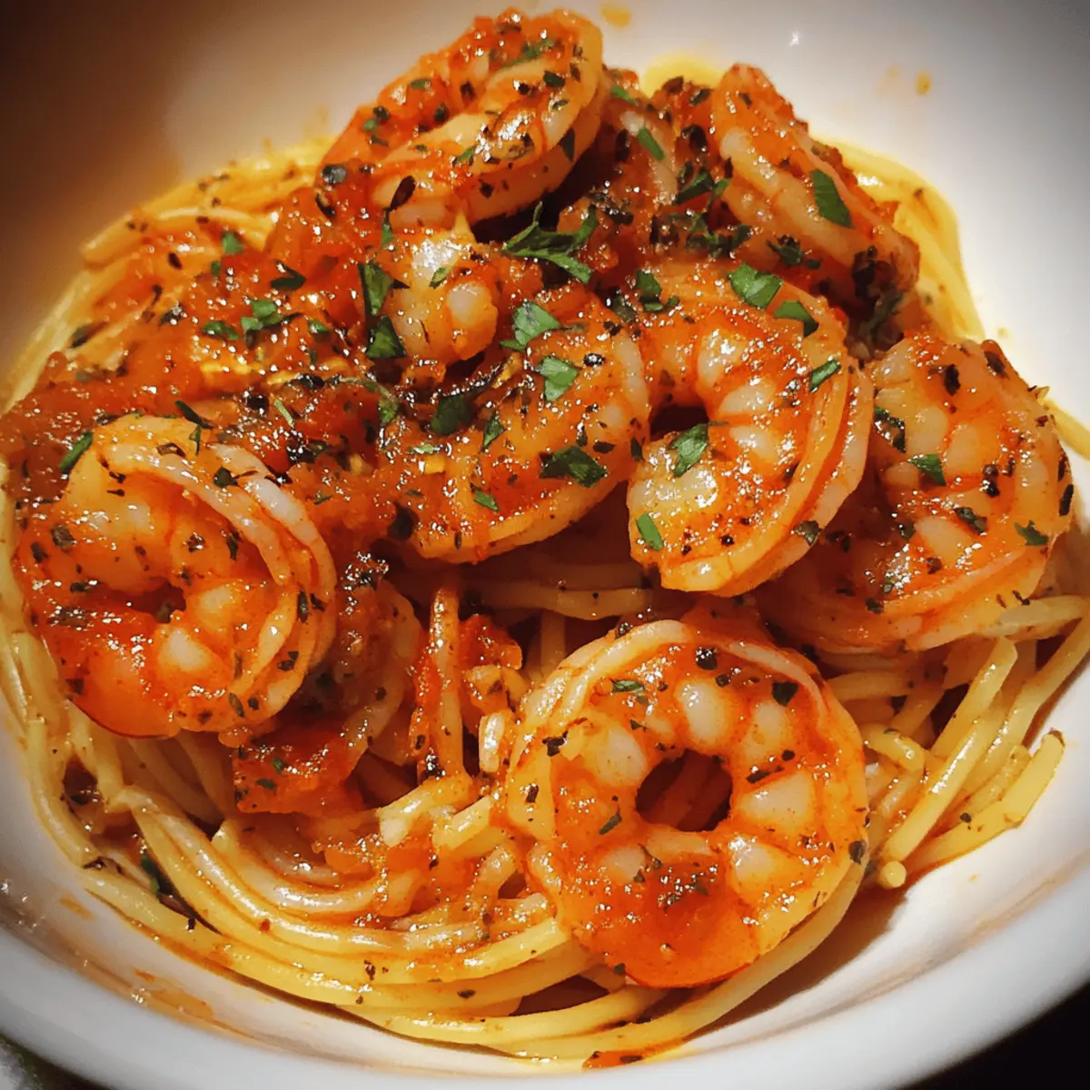 Spicy Shrimp Fra Diavolo